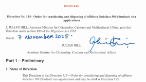 Australia Student Visa Update — New 3-Tier Processing System from 14 November 2025